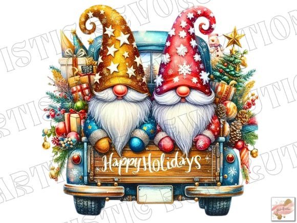 Christmas Gnome Clipart: A Designer's Festive Asset