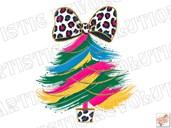 Elevate Holiday Designs with Coquette Christmas Tree Png