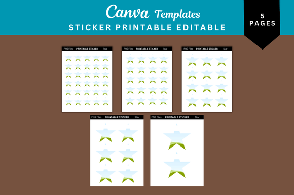Elevate Your Brand with 5 Star Sticker Printable Templates